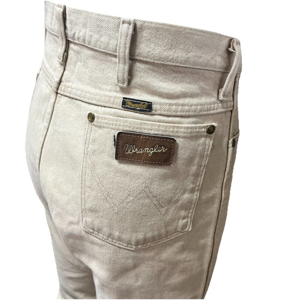 Vintage 1990’s Wrangler Cowboy Cut ProRodeo Beige Deadstock Men  Size 36x36 NWOT